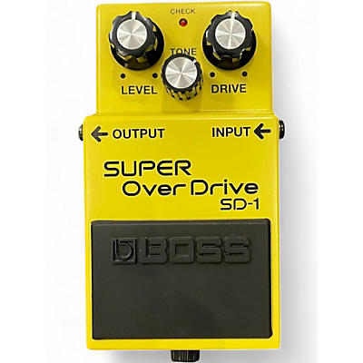 Used BOSS SD1 Super Overdrive Effect Pedal