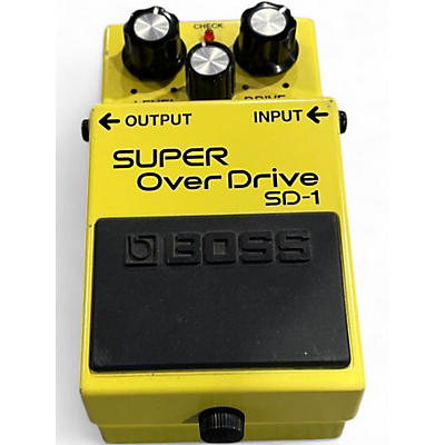 Used BOSS SD1 Super Overdrive Effect Pedal