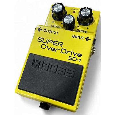Used BOSS SD1 Super Overdrive Effect Pedal