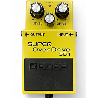 Used BOSS SD1 Super Overdrive Effect Pedal