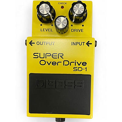 Used BOSS SD1 Super Overdrive Effect Pedal