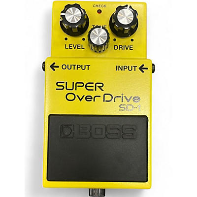 Used BOSS SD1 Super Overdrive Effect Pedal
