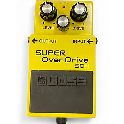Used BOSS SD1 Super Overdrive Effect Pedal