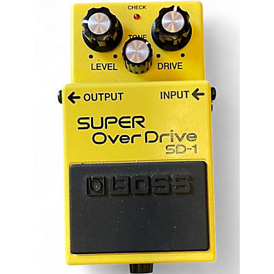 Used BOSS SD1 Super Overdrive Effect Pedal