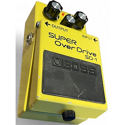 Used BOSS SD1 Super Overdrive Effect Pedal