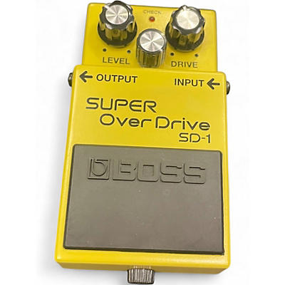 Used BOSS SD1 Super Overdrive Effect Pedal