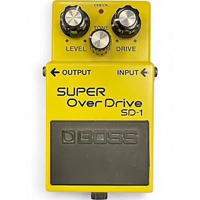 Used BOSS SD1 Super Overdrive Effect Pedal
