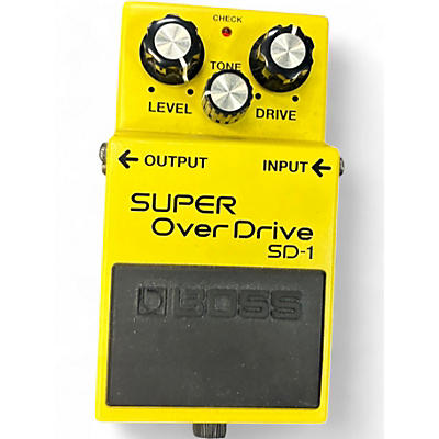 Used BOSS SD1 Super Overdrive Effect Pedal