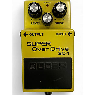 Used BOSS SD1 Super Overdrive Effect Pedal