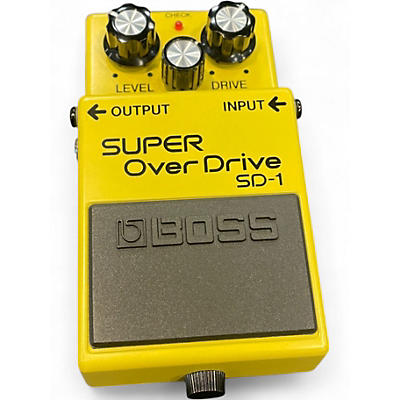 Used BOSS SD1 Super Overdrive Effect Pedal