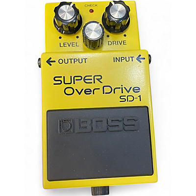Used BOSS SD1 Super Overdrive Effect Pedal