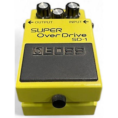 Used BOSS SD1 Super Overdrive Effect Pedal