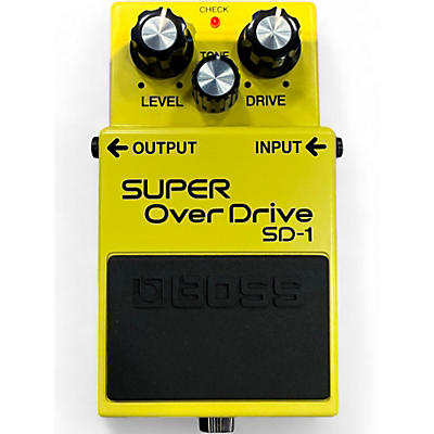 Used BOSS SD1 Super Overdrive Effect Pedal