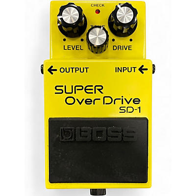 Used BOSS SD1 Super Overdrive Effect Pedal