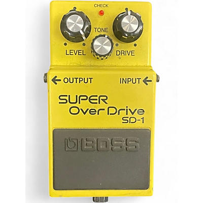 Used BOSS SD1 Super Overdrive Effect Pedal