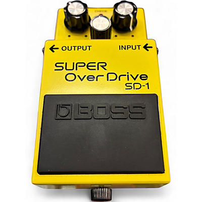 Used BOSS SD1 Super Overdrive Effect Pedal