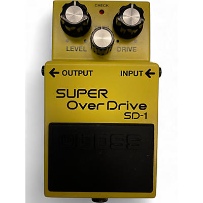 Used BOSS SD1 Super Overdrive Effect Pedal
