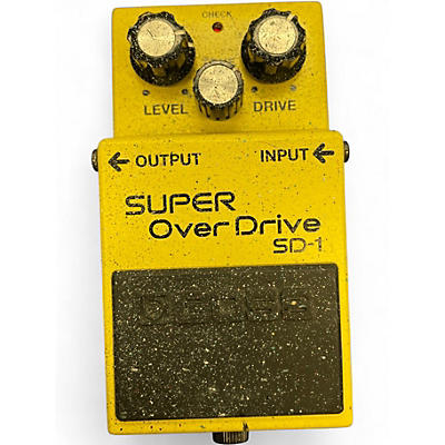 Used BOSS SD1 Super Overdrive Effect Pedal