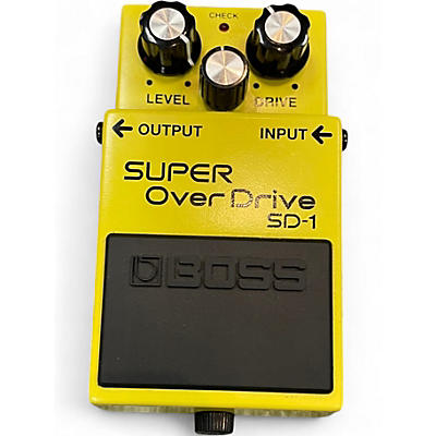 Used BOSS SD1 Super Overdrive Effect Pedal