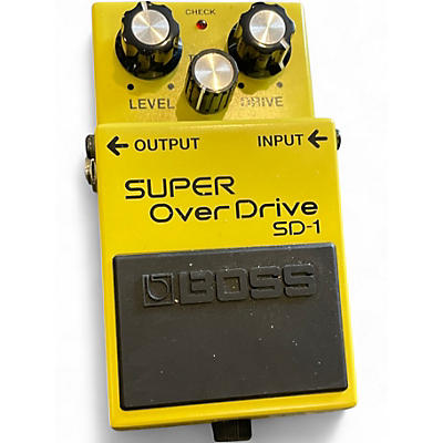 Used BOSS SD1 Super Overdrive Effect Pedal