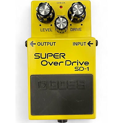 Used BOSS SD1 Super Overdrive Effect Pedal