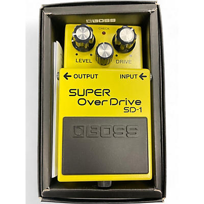 Used BOSS SD1 Super Overdrive Effect Pedal