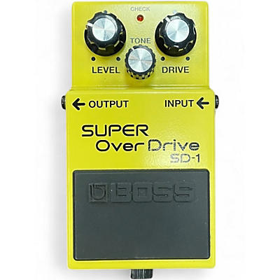 Used BOSS SD1 Super Overdrive Effect Pedal
