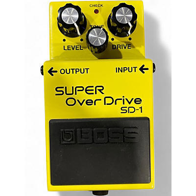 Used BOSS SD1 Super Overdrive Effect Pedal