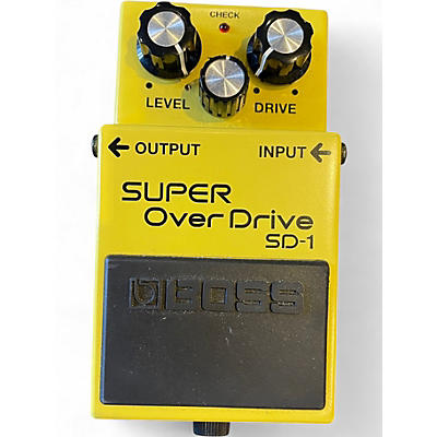 Used BOSS SD1 Super Overdrive Effect Pedal