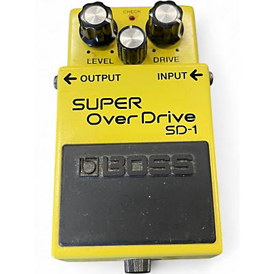 Used BOSS SD1 Super Overdrive Effect Pedal