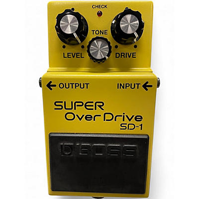 Used BOSS SD1 Super Overdrive Effect Pedal