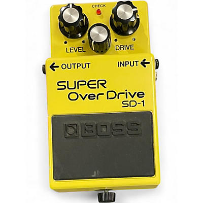 Used BOSS SD1 Super Overdrive Effect Pedal