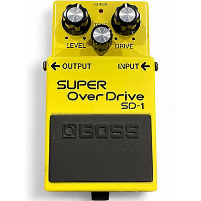 Used BOSS SD1 Super Overdrive Effect Pedal