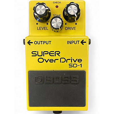 Used BOSS SD1 Super Overdrive Effect Pedal