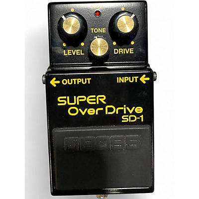 Used BOSS SD1 Super Overdrive Effect Pedal