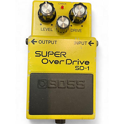 Used BOSS SD1 Super Overdrive Effect Pedal