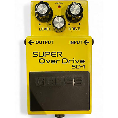 Used BOSS SD1 Super Overdrive Effect Pedal