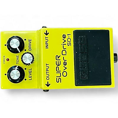 Used BOSS SD1 Super Overdrive Effect Pedal