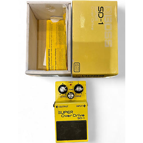 Used BOSS SD1 Super Overdrive Keeley Mod Effect Pedal