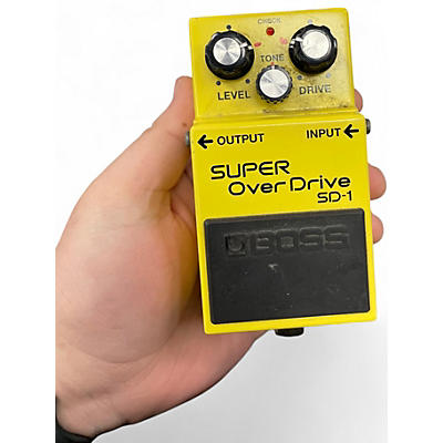 Used BOSS SD1 Super Overdrive Keeley Mod Effect Pedal