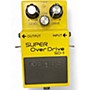 Used BOSS SD1 Super Overdrive MOD Effect Pedal