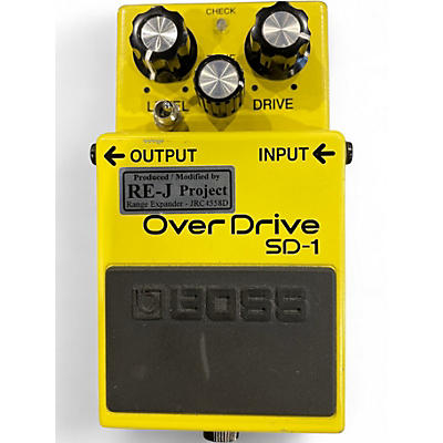 Used BOSS SD1 Super Overdrive Modded Effect Pedal