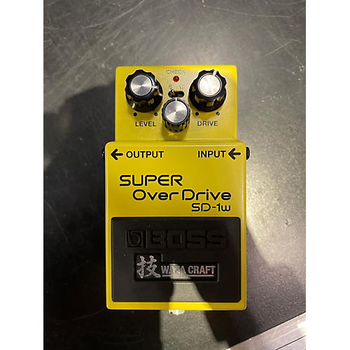 BOSS Used BOSS SD1W Super Overdrive Waza Craft Effect Pedal