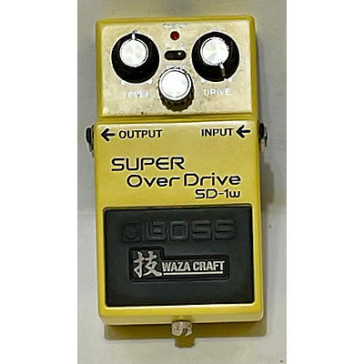 BOSS Used BOSS SD1W Super Overdrive Waza Craft Effect Pedal