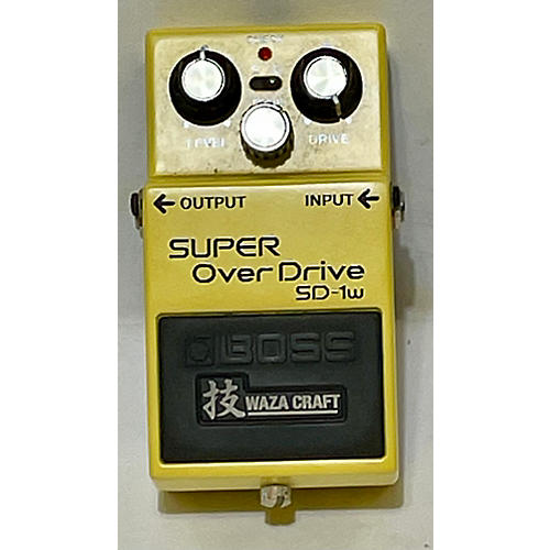 BOSS Used BOSS SD1W Super Overdrive Waza Craft Effect Pedal