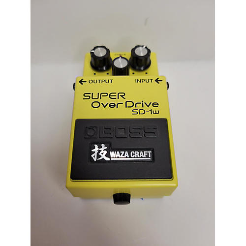 BOSS Used BOSS SD1W Super Overdrive Waza Craft Effect Pedal