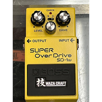 BOSS Used BOSS SD1W Super Overdrive Waza Craft Effect Pedal