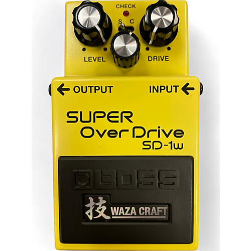 BOSS Used BOSS SD1W Super Overdrive Waza Craft Effect Pedal