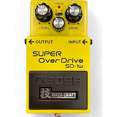 BOSS Used BOSS SD1W Super Overdrive Waza Craft Effect Pedal