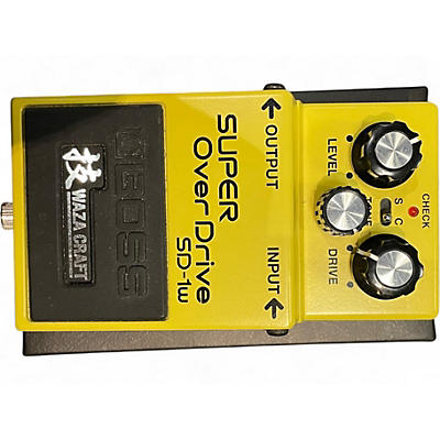 Used BOSS SD1W Super Overdrive Waza Craft Effect Pedal